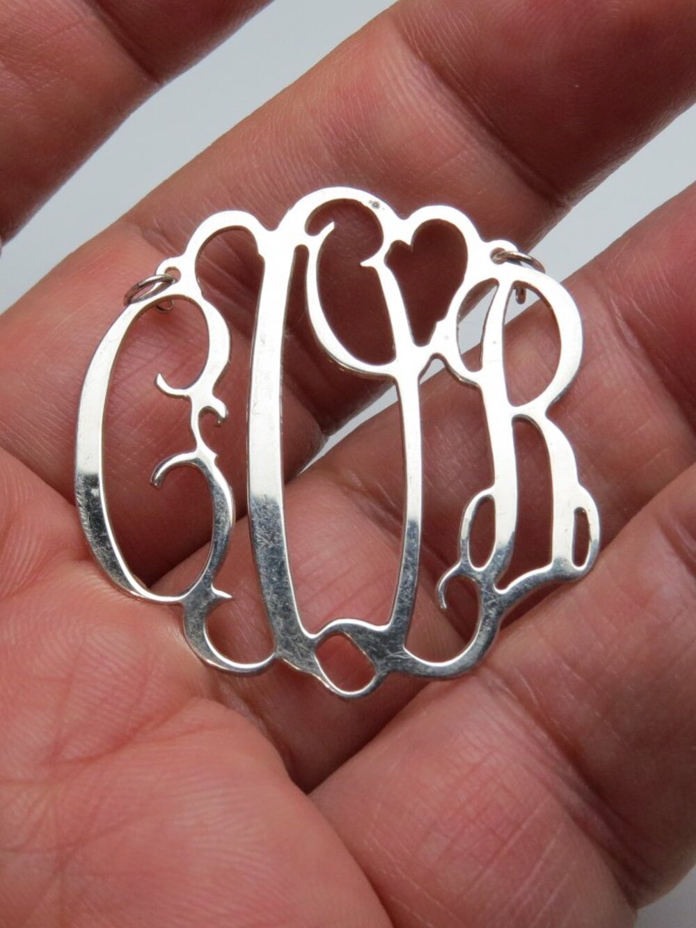 14K Initial C-Q-R Nameplate